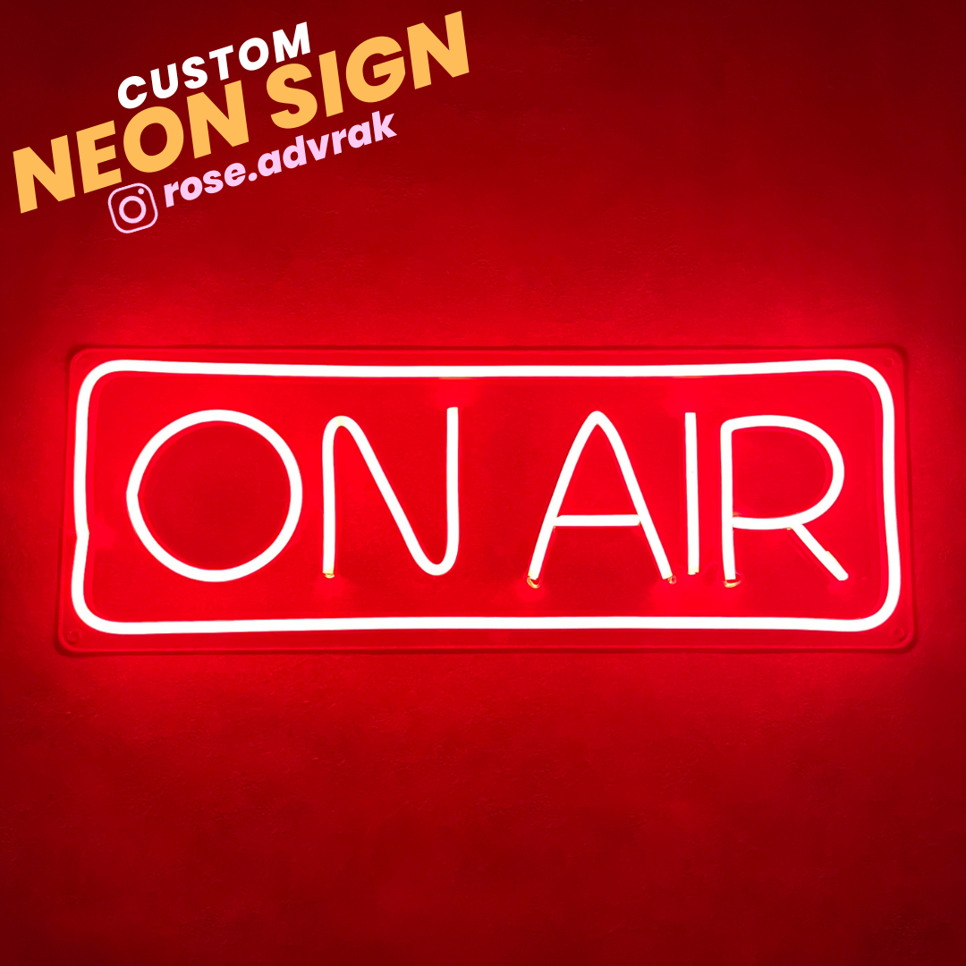 ON AIR Neon Sign