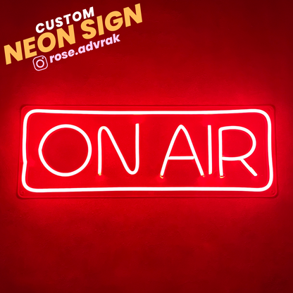 ON AIR Neon Sign