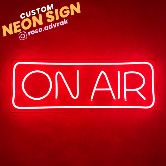 ON AIR Neon Sign