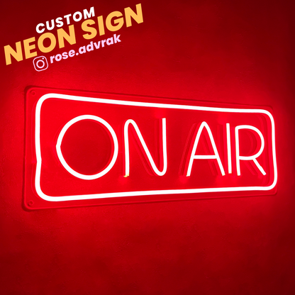 ON AIR Neon Sign