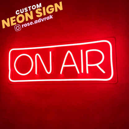 ON AIR Neon Sign
