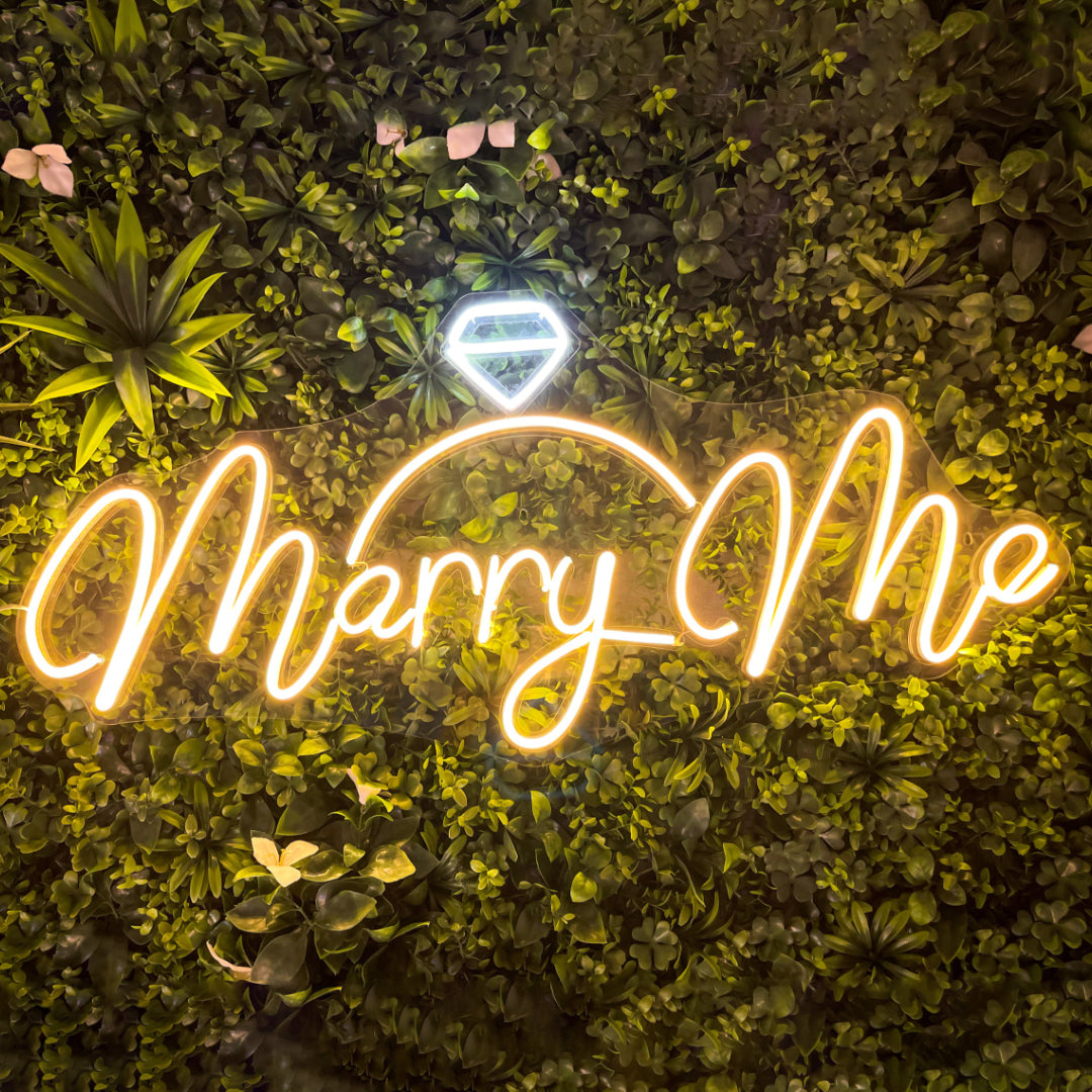 Marry Me Neon Sign