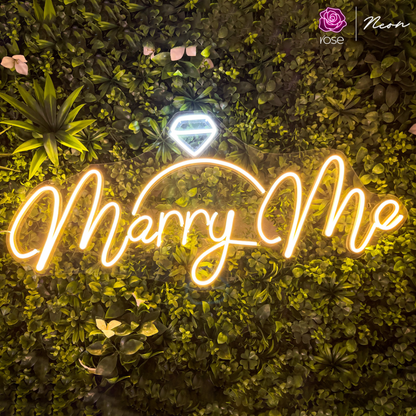 Marry Me Neon Sign