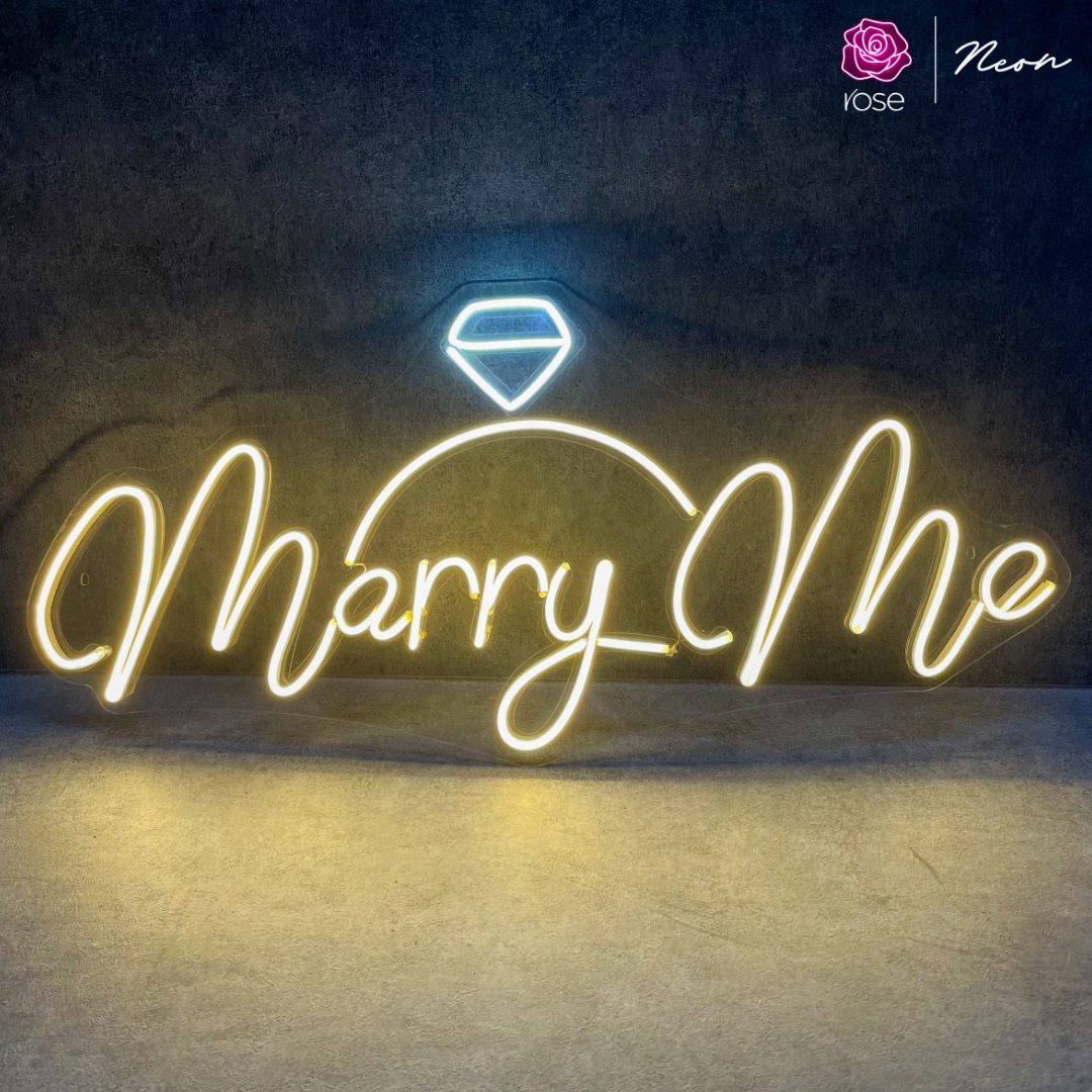 Marry Me Neon Sign